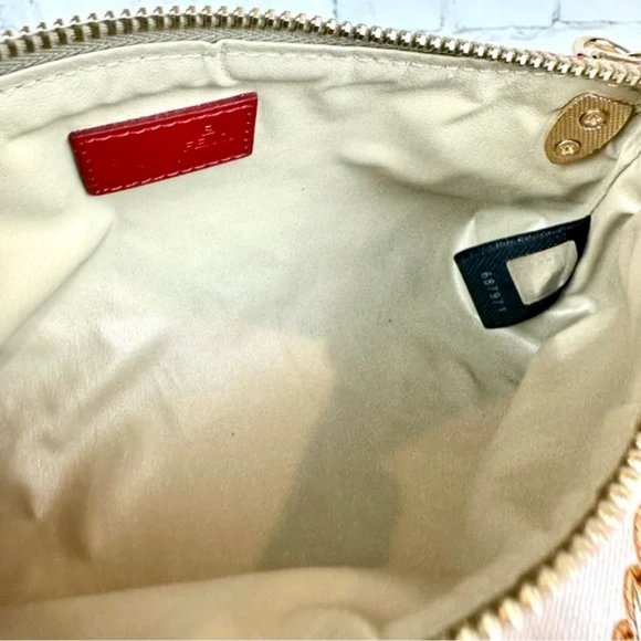 ⭐FENDI Zucca pouch crossbody or bum bag with chain - Picture 13 of 16